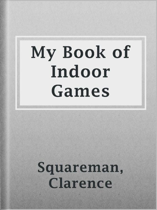 Cover image for My Book of Indoor Games